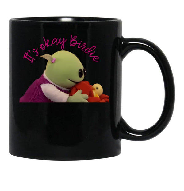 It'S Okay Birdie Nanalan Wonderful Girl (1) Black Coffee Mug, Gift Coffee Mug - Black