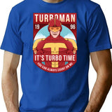 It'S Turbo Time T-Shirt for Men & Women, T-Shirts Graphic Tee - Blue