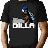 J Dilla Classic T-Shirt for Men & Women, T-Shirts Graphic Tee - Black