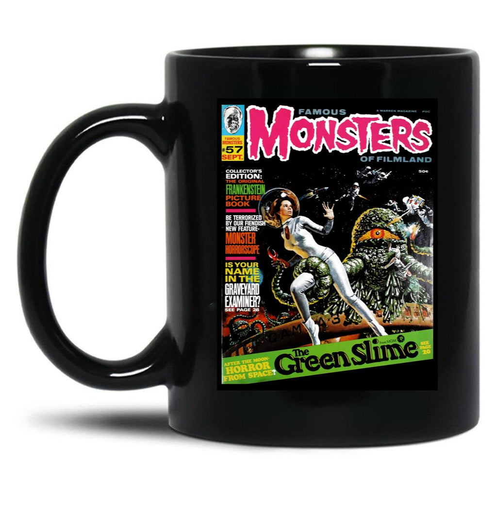 JEEPERS Another Great Famous Monsters of FILMLAND Cover! Essential Black Coffee Mug, Gift Coffee Mug