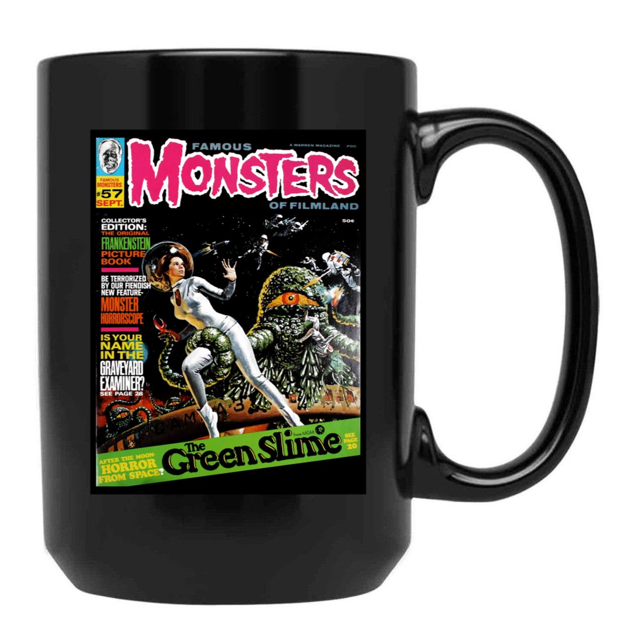 JEEPERS Another Great Famous Monsters of FILMLAND Cover! Essential Black Coffee Mug, Gift Coffee Mug