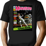 JEEPERS Another Great Famous Monsters of FILMLAND Cover! Essential Premium Heavyweight Cotton T-Shirt - Black