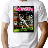 JEEPERS Another Great Famous Monsters of FILMLAND Cover! Essential Premium Heavyweight Cotton T-Shirt - White