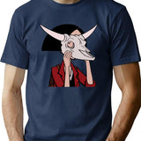 Jane Lane T-Shirt for Men & Women, T-Shirts Graphic Tee - Navy