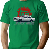Japanese Vintage. Cressida Rx30 T-Shirt for Men & Women, T-Shirts Graphic Tee - Green