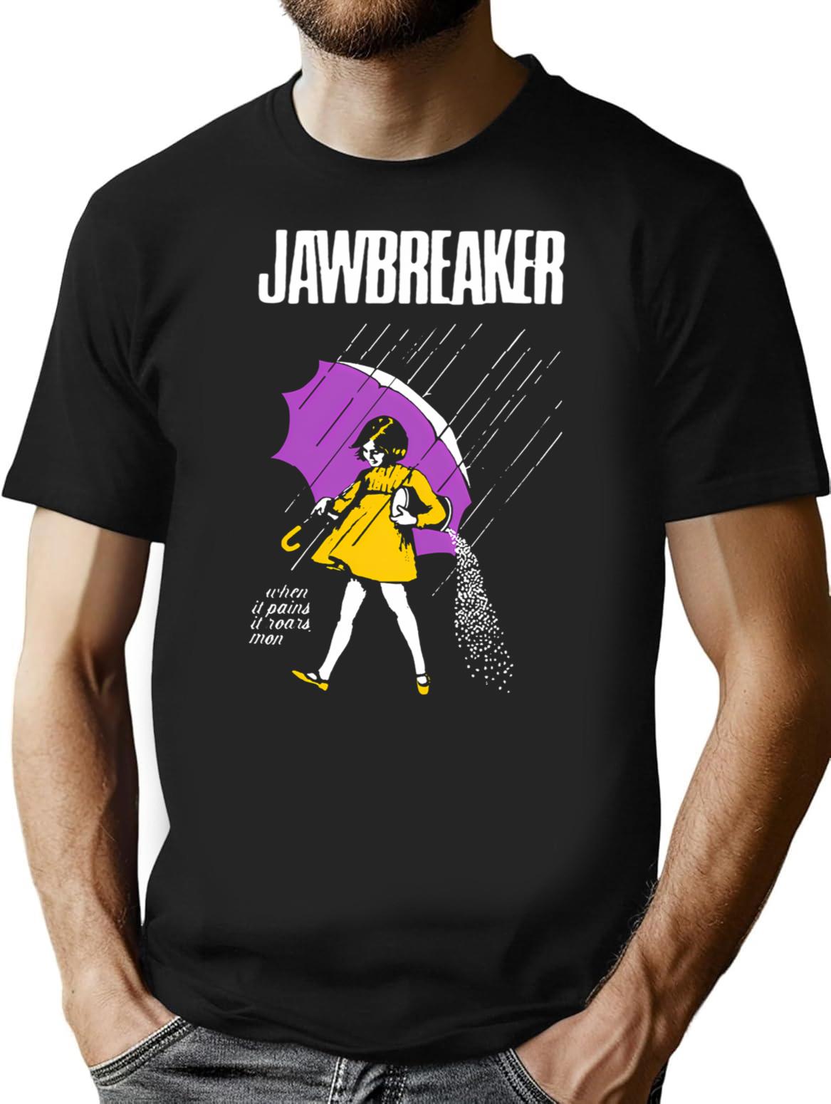 Jawbreaker ( Black ) T-Shirt for Men & Women, T-Shirts Graphic Tee - Black