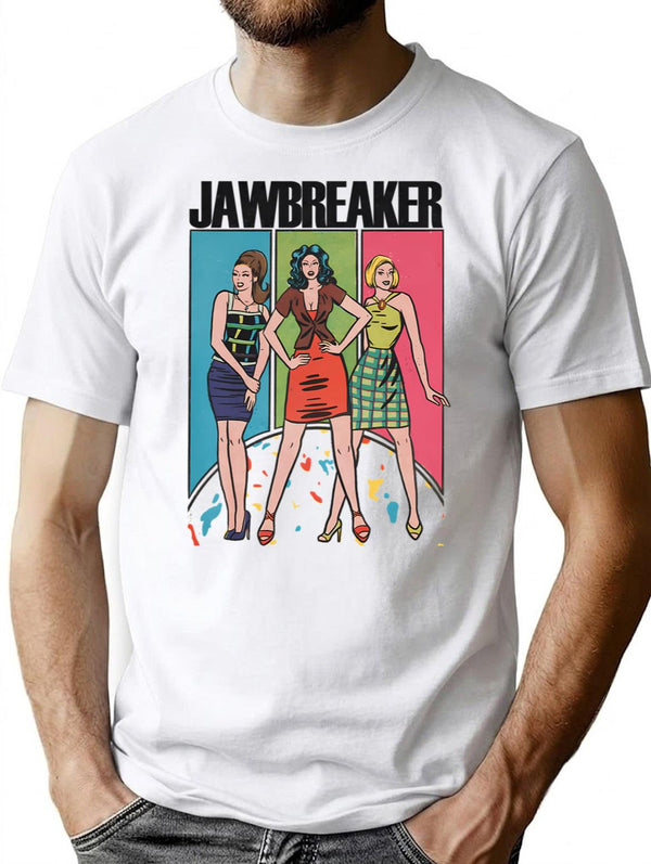 Jawbreaker T-Shirt for Men & Women, T-Shirts Graphic Tee - White