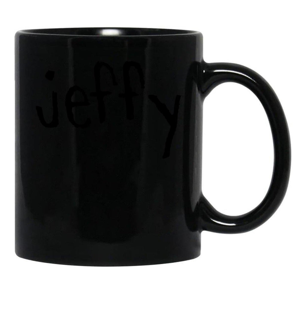 Jeffy Black Coffee Mug, Gift Coffee Mug - Black