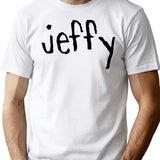 Jeffy Premium Heavyweight Cotton T-Shirt - White