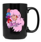 Jem and The Holograms Classic Black Coffee Mug, Gift Coffee Mug