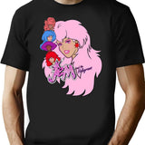 Jem and The Holograms Classic Premium Heavyweight Cotton T-Shirt - Black