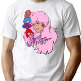 Jem and The Holograms Classic Premium Heavyweight Cotton T-Shirt - White