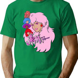 Jem and The Holograms Classic Premium Heavyweight Cotton T-Shirt - Green