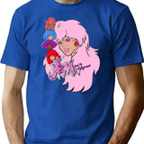 Jem and The Holograms Classic Premium Heavyweight Cotton T-Shirt - Blue