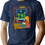 Jenny'S New Friends T-Shirt for Men & Women, T-Shirts Graphic Tee - Navy