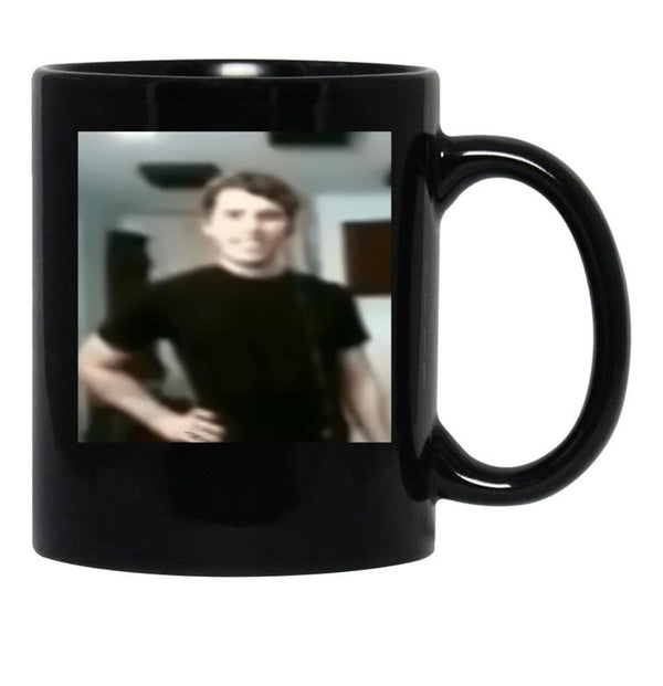 Jerma Slay Funny Blurry Image Black Coffee Mug, Gift Coffee Mug - Black