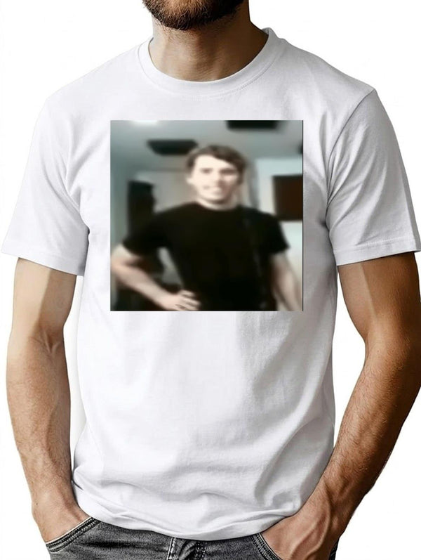 Jerma Slay Funny Blurry Image Premium Heavyweight Cotton T-Shirt - White