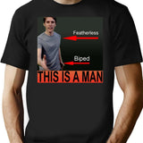 Jerma985 is A Man Premium Heavyweight Cotton T-Shirt - Black