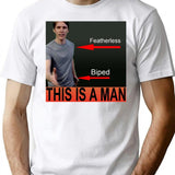 Jerma985 is A Man Premium Heavyweight Cotton T-Shirt - White