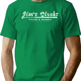 Jim'S Steaks (On Darks) T-Shirt for Men & Women, T-Shirts Graphic Tee - Green