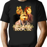 Jingle Bell Rock T-Shirt for Men & Women, T-Shirts Graphic Tee - Black