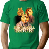 Jingle Bell Rock T-Shirt for Men & Women, T-Shirts Graphic Tee - Green