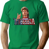 Joe Dirt 4Th Of July Merica T-Shirt for Men & Women, T-Shirts Graphic Tee - Green