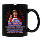 Joe Dirt 4Th Of July Mug Joe Dirt Fireworks Stand Merica Vintage Mug America Joe Dirt Tee Black Coffee Mug - Black