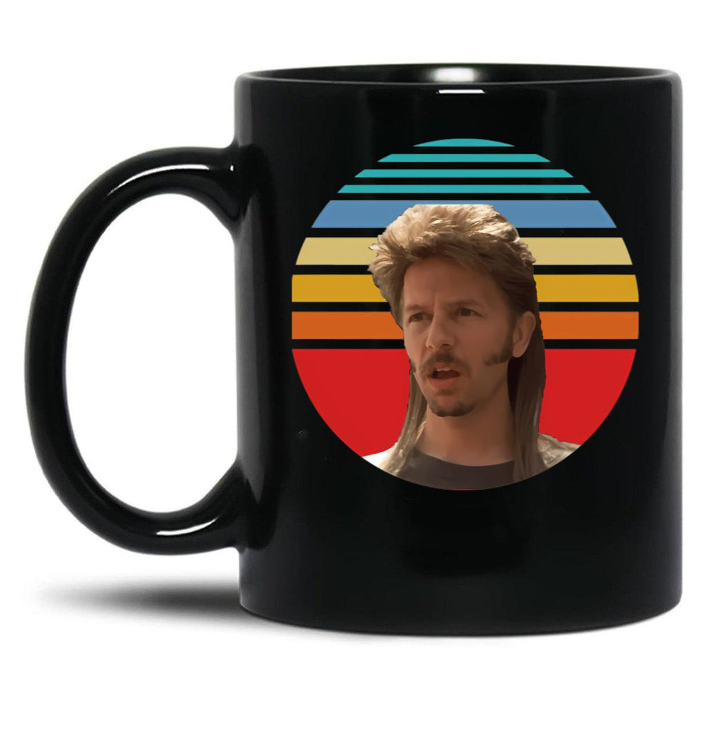 Joe Dirt Dang Black Coffee Mug