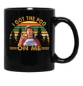 Joe Dirt I Got The Poo On Me Black Coffee Mug - Black