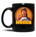 Joe Dirt - Merica 70S Aesthetic Style Fan Art Gift For Fans Black Coffee Mug
