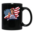 Joe Dirt Merica TMugs Funny Black Coffee Mug - Black