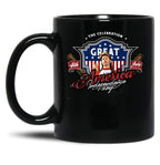 Joe Dirt Merica (1) Black Coffee Mug