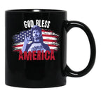 Joe Dirt Merica (2) Black Coffee Mug - Black