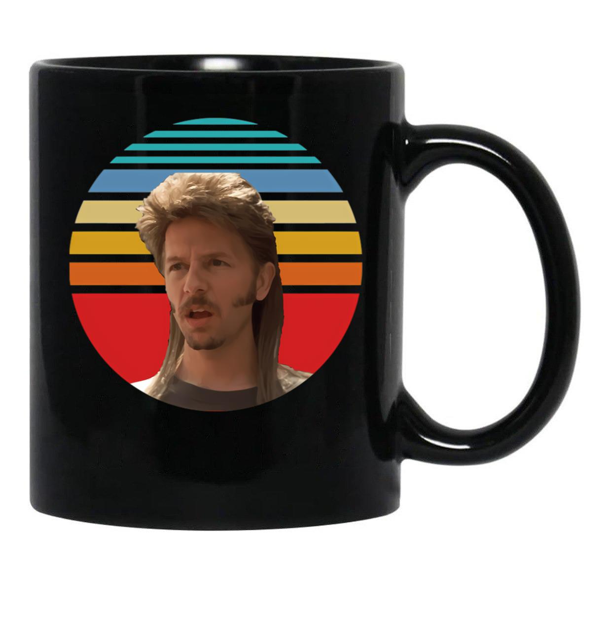 Joe Dirt Merica Black Coffee Mug - Black