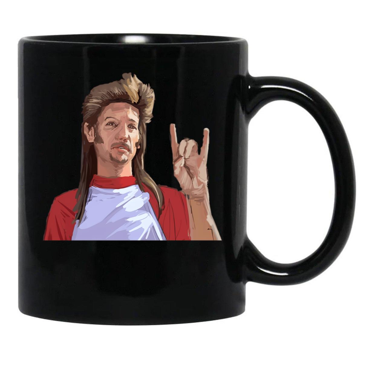 Joe Dirt (3) Black Coffee Mug - Black