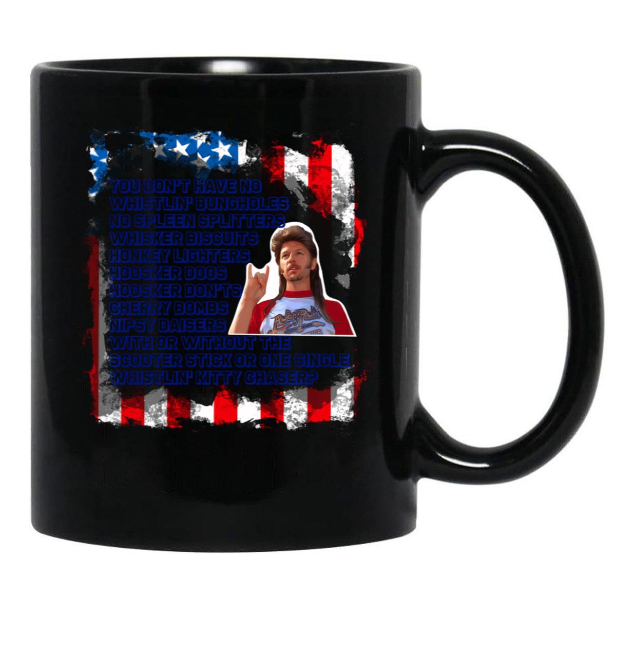 Joe Dirt (4) Black Coffee Mug - Black