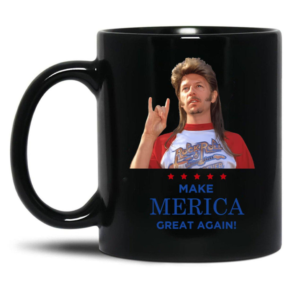 Joe Dirt Black Coffee Mug