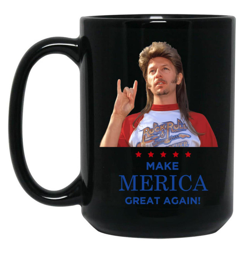 Joe Dirt Black Coffee Mug