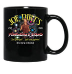 Joe Dirt'S Fireworks (1) Black Coffee Mug - Black