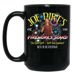 Joe Dirt'S Fireworks (1) Black Coffee Mug