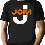 Jofa Hockey Retro Logo 2 T-Shirt for Men & Women, T-Shirts Graphic Tee - Black