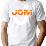 Jofa Hockey Retro Logo 2 T-Shirt for Men & Women, T-Shirts Graphic Tee - White