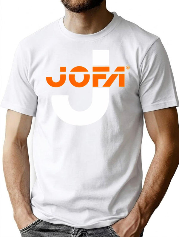 Jofa Hockey Retro Logo 2 T-Shirt for Men & Women, T-Shirts Graphic Tee - White