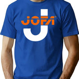 Jofa Hockey Retro Logo 2 T-Shirt for Men & Women, T-Shirts Graphic Tee - Blue