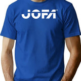 Jofa Ice Hockey Retro Logo T-Shirt for Men & Women, T-Shirts Graphic Tee - Blue