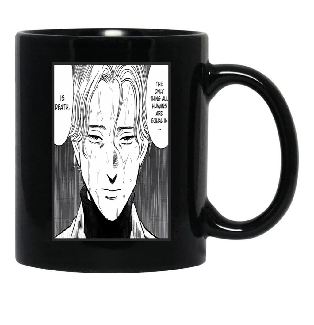 Johan Liebert - Monster Manga Black Coffee Mug, Gift Coffee Mug - Black
