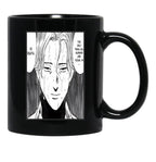 Johan Liebert - Monster Manga Black Coffee Mug, Gift Coffee Mug - Black