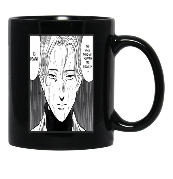 Johan Liebert - Monster Manga Black Coffee Mug, Gift Coffee Mug - Black