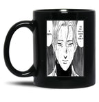 Johan Liebert - Monster Manga Black Coffee Mug, Gift Coffee Mug